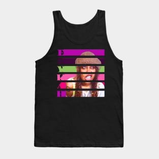 erykah badu//Retro Color Tank Top